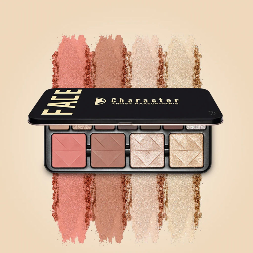 Character Blush-Highlighter-Eyeshadow Palette - C-A303 | Grocsy