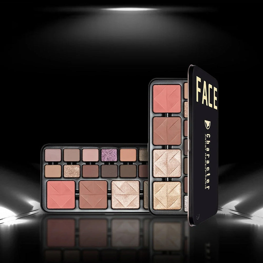 Character Blush-Highlighter-Eyeshadow Palette - C-A303 | Grocsy