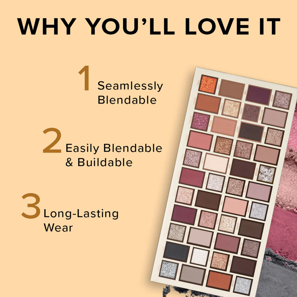 Character 44 Pro Creations Eyeshadow Palette - Ffe001 | Grocsy