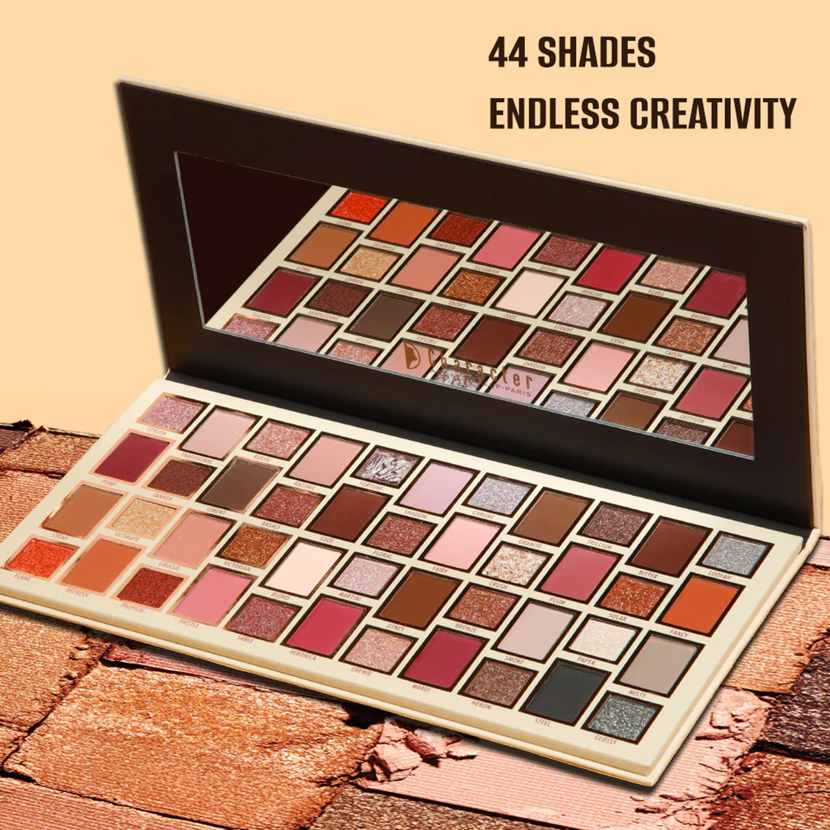 Character 44 Pro Creations Eyeshadow Palette - Ffe001 | Grocsy