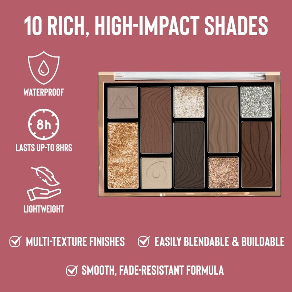 Character 10 Color Eyeshadow Palette - Cep002 | Grocsy