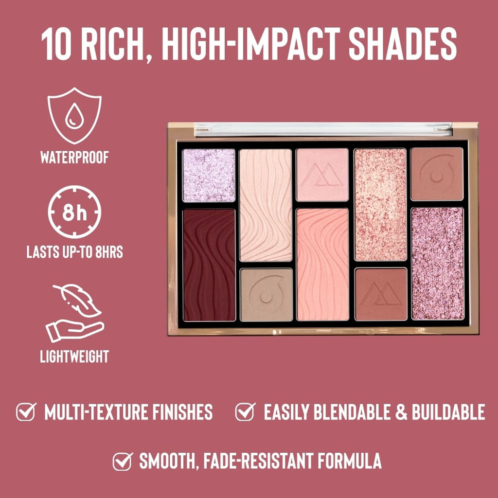 Character 10 Color Eyeshadow Palette - Cep003 | Grocsy