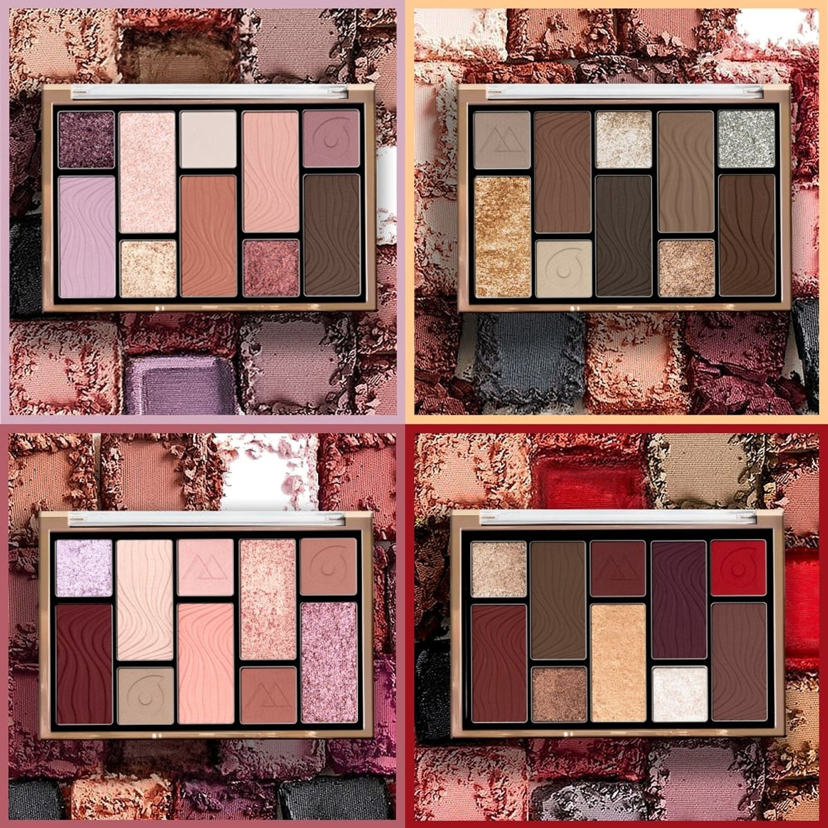 Character 10 Color Eyeshadow Palette - Cep004 | Grocsy