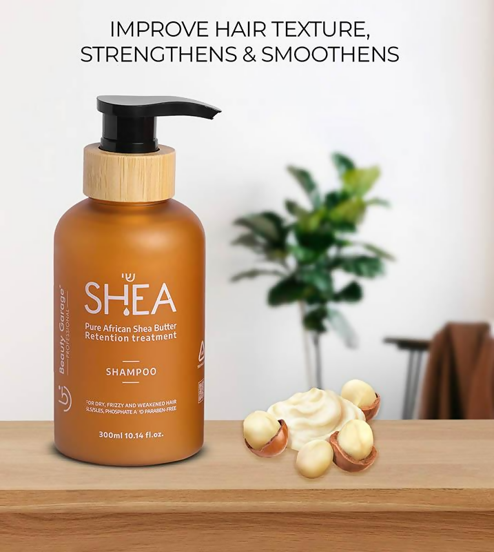 Beauty Garage Pure African Shea Butter Retention Treatment Shampoo | Grocsy