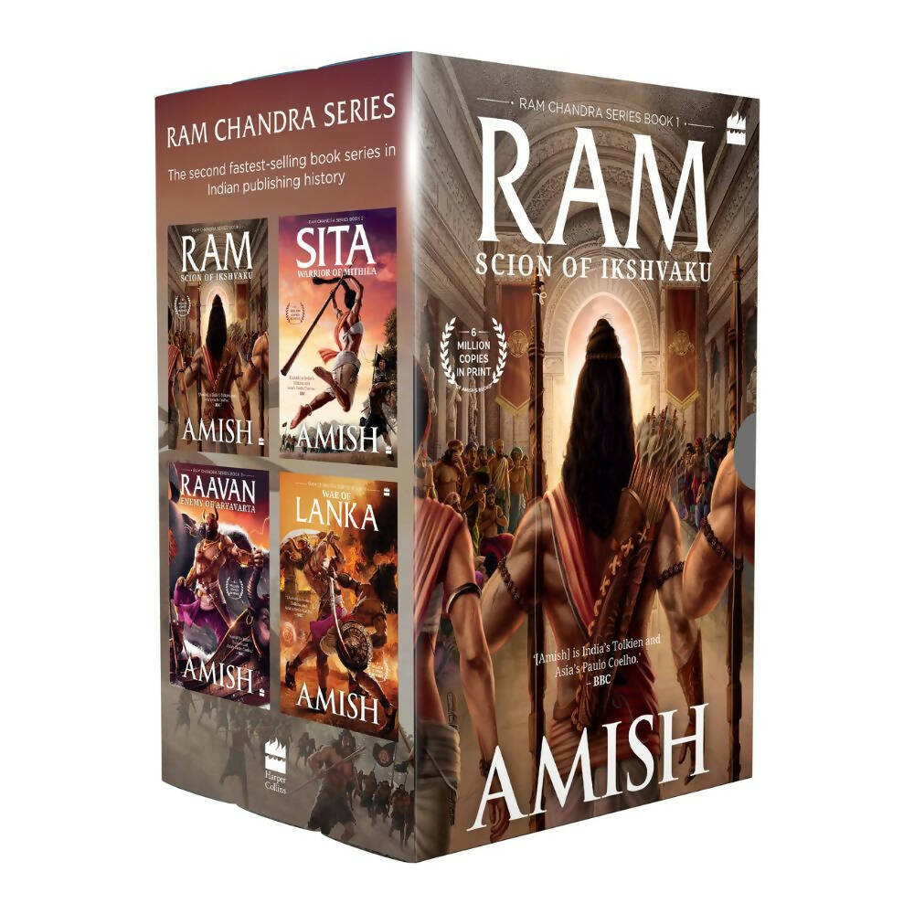 The Ram Chandra Series: Boxset of 4 Books by Amish Tripathi | Grocsy
