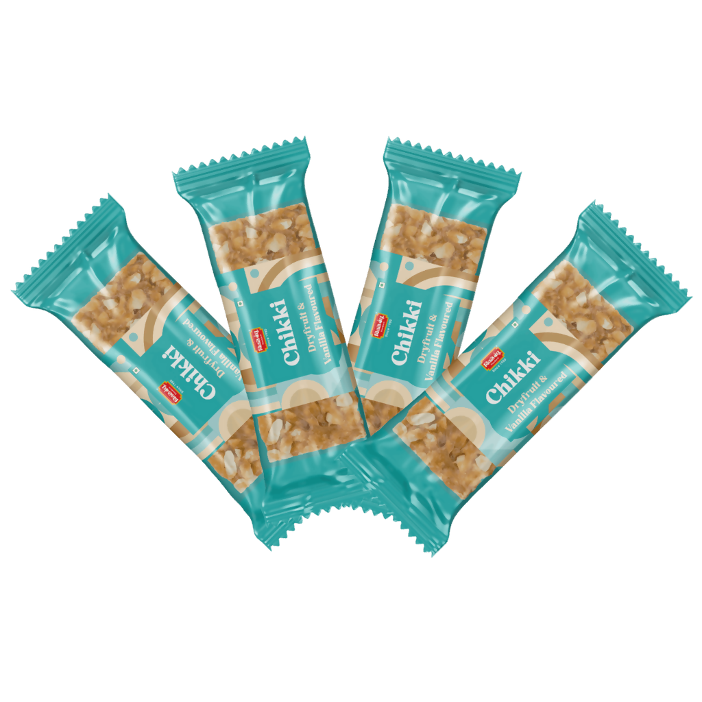 Chitale Bandhu Dryfruits and Vanilla Flavoured Chikki | Grocsy