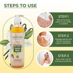 Pearlville Super Foods Collection Vanilla jojoba Body Wash | Grocsy