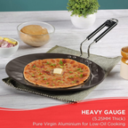 Vinod Black Pearl Plus Hard Anodised Roti/Paratha/Phulka Tawa | Grocsy