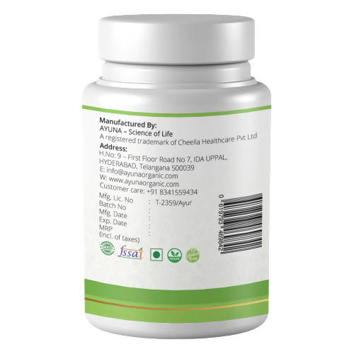 Ayuna Haritaki Veg Capsules | Grocsy
