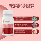Krishna'S Herbal & Ayurveda Kidney Re-Live Tablets | Grocsy