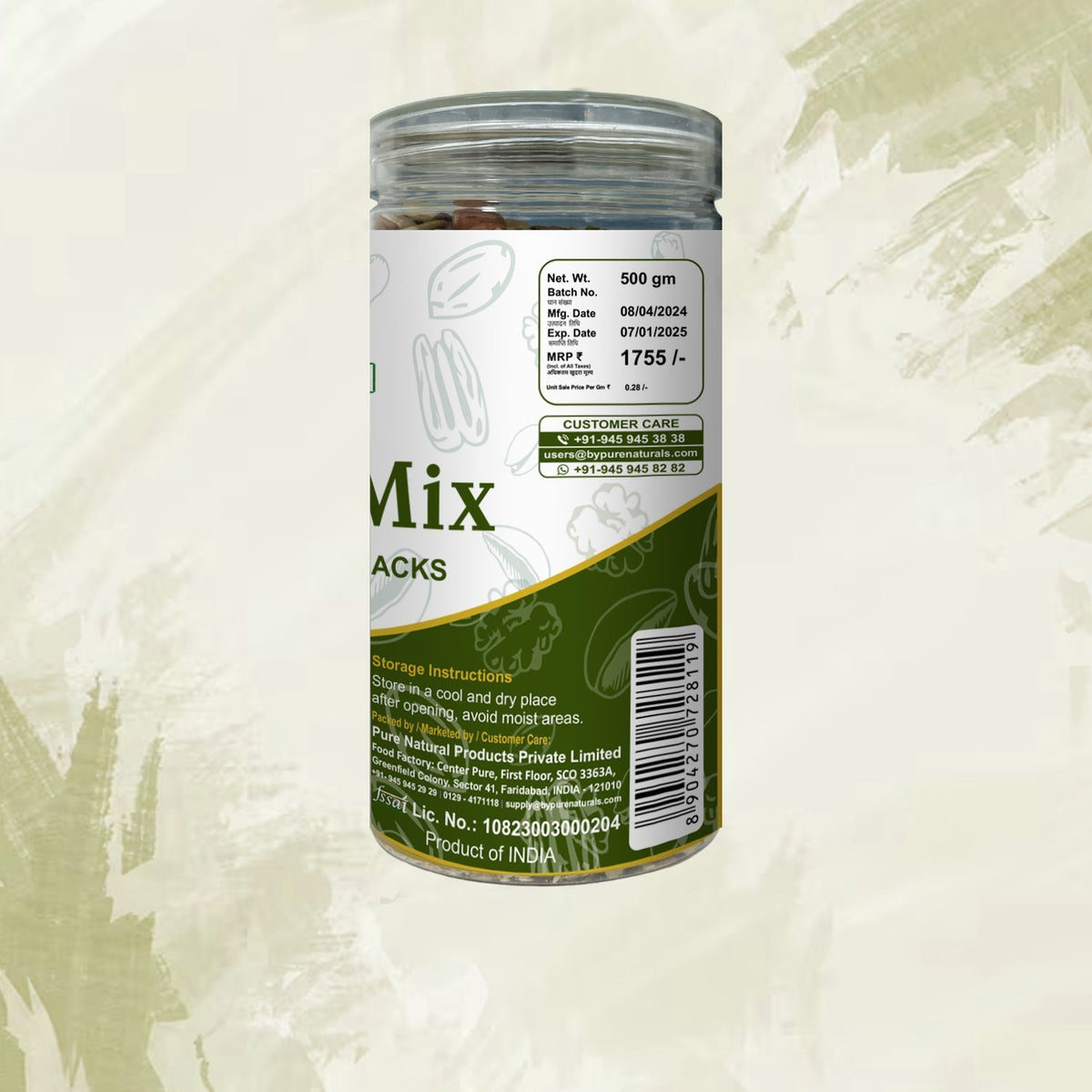 byPureNaturals Nutri Vegan Dietary Seed Mix | Grocsy