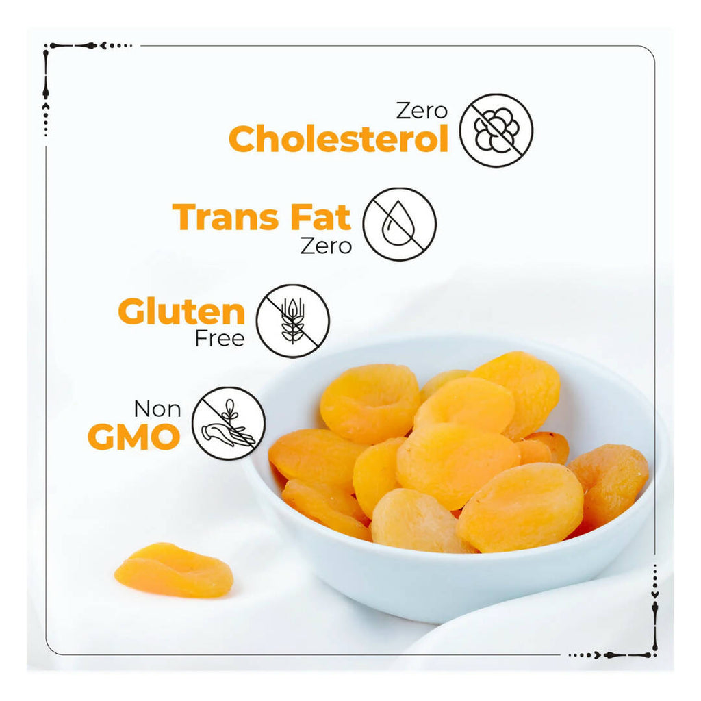 Happilo Premium Dried Turkish Apricots | Grocsy