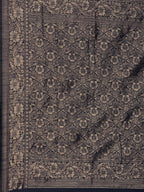 Saree Mall Navy Blue Floral Linen Blend Banarasi Saree | Grocsy