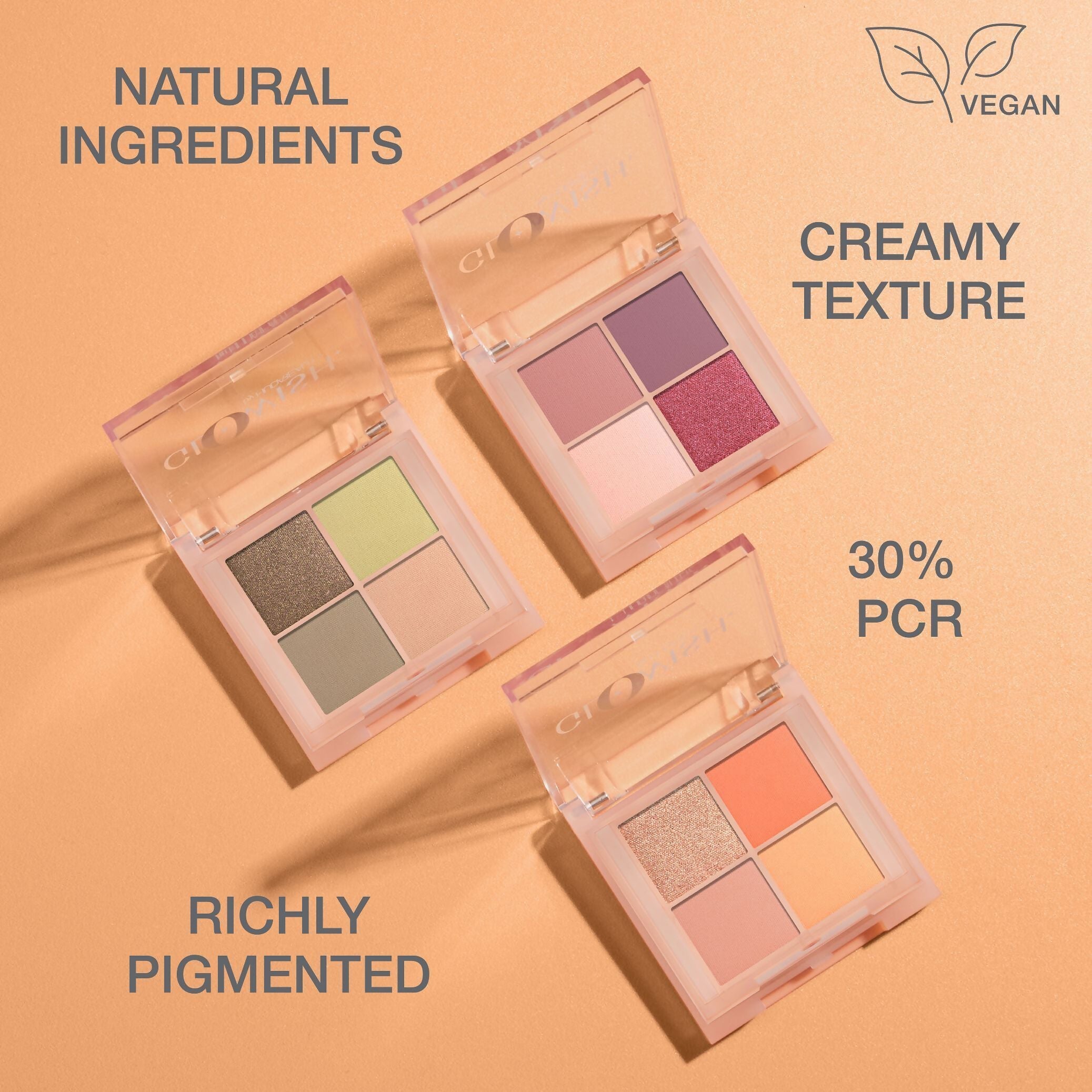 Huda Beauty Glowish Micro Mini Natural Eyeshadow Palette - Amethyst | Grocsy