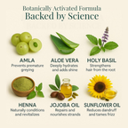 Sacred Herbs Ammonia & PPd Free Natural Organic Gel Dark Brown Hair Color For Men & Women | Grocsy