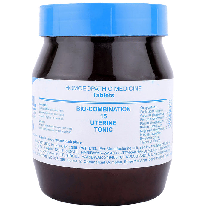 SBL Homeopathy Bio Combination 15 Uterine Tonic | Grocsy