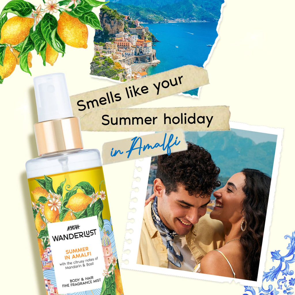Wanderlust Fragrance Mist For Her - Summer In Amalfi | Grocsy