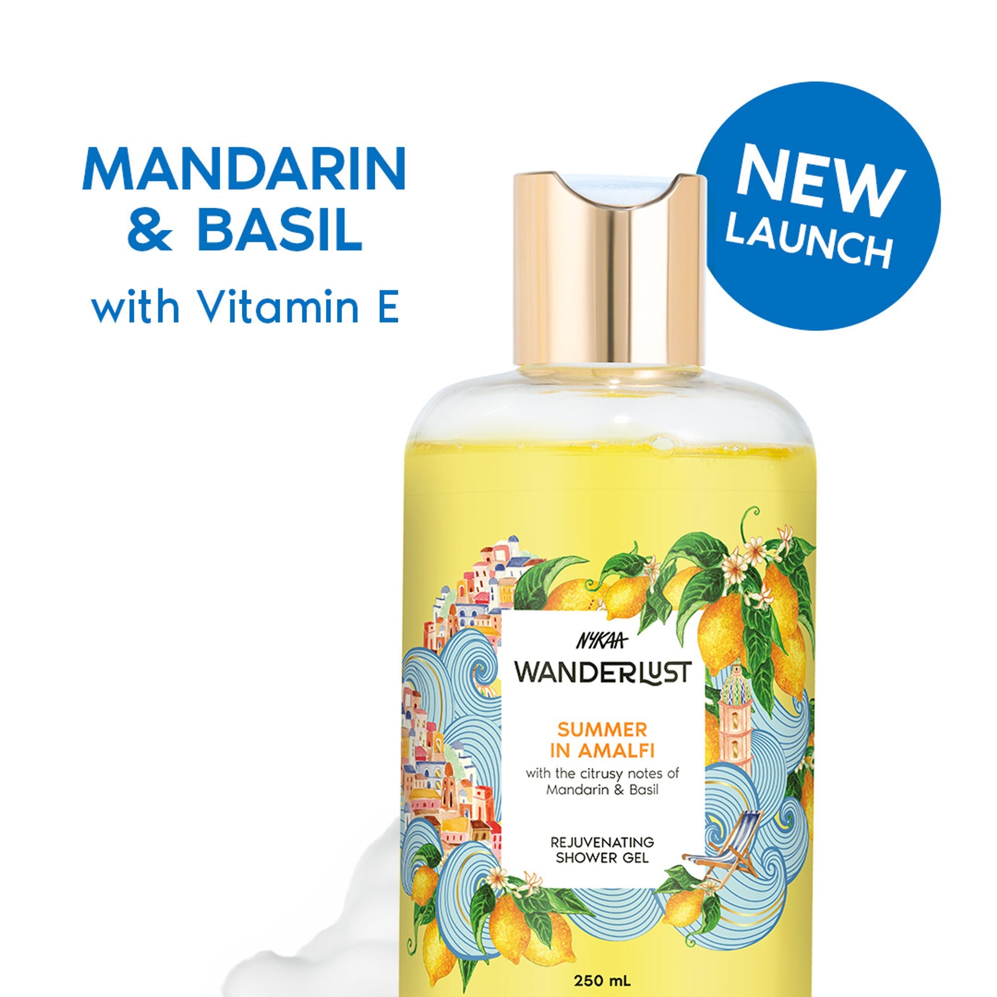 Wanderlust Shower Gels - Summer In Amalfi | Grocsy