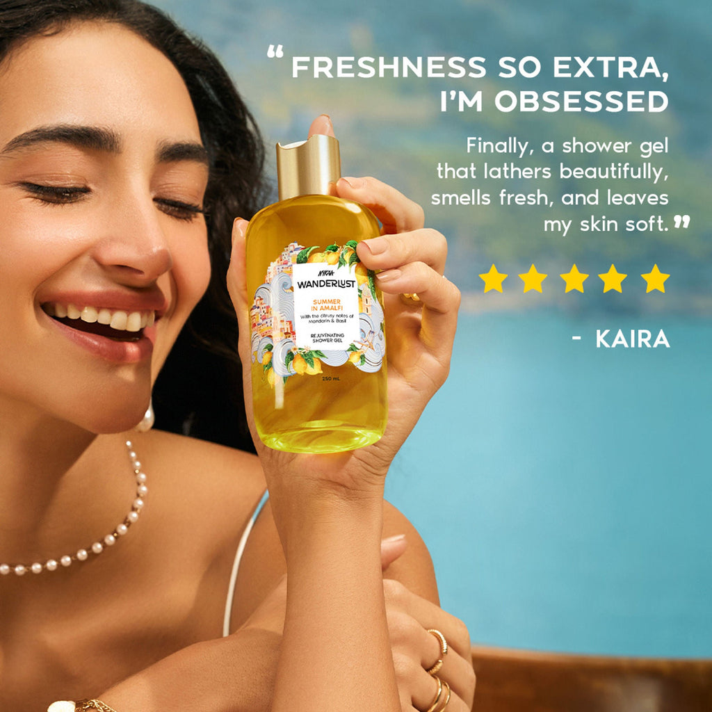 Wanderlust Shower Gels - Summer In Amalfi | Grocsy