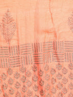 HERE&NOW Ethnic Motifs Printed Thread Work Angrakha Kurta with Palazzos & Dupatta | Grocsy