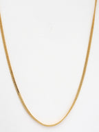 NVR Women's Gold-Polished Minimal Chain | Grocsy