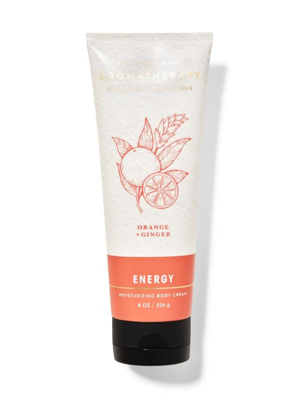 Bath & Body Works Orange Ginger Energy Moisturizing Body Cream | Grocsy
