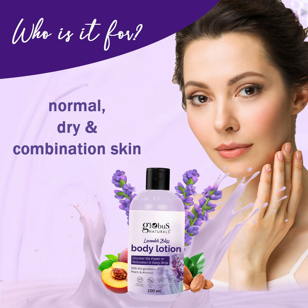 Globus Naturals Lavender Bliss Body Lotion | Grocsy