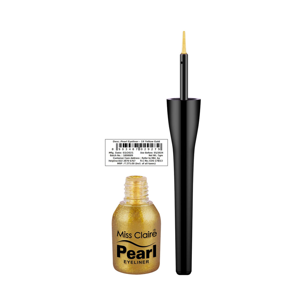 Miss Claire Pearl Eyeliner - 19 Yellow Gold | Grocsy