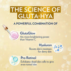 Vaseline Sun Protect SPF 30 Body Lotion & Gluta-Hya Flawless Glow Serum-In-Lotion Combo | Grocsy