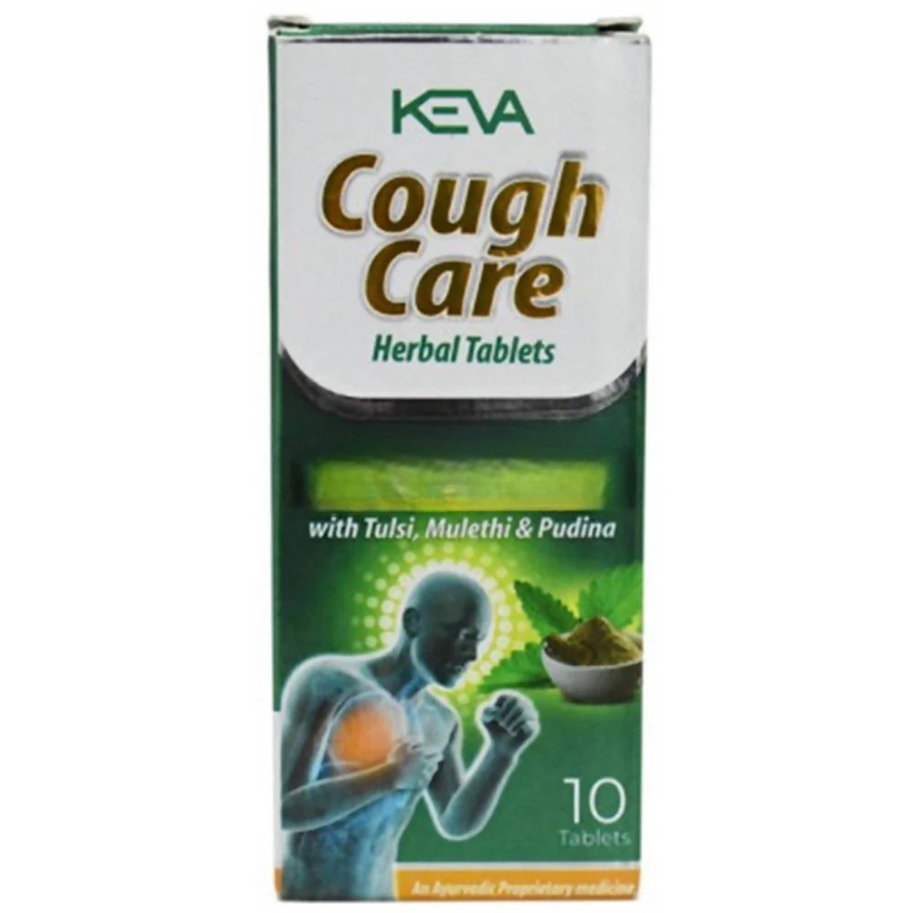 Keva Cough Care Herbal Tablets | Grocsy