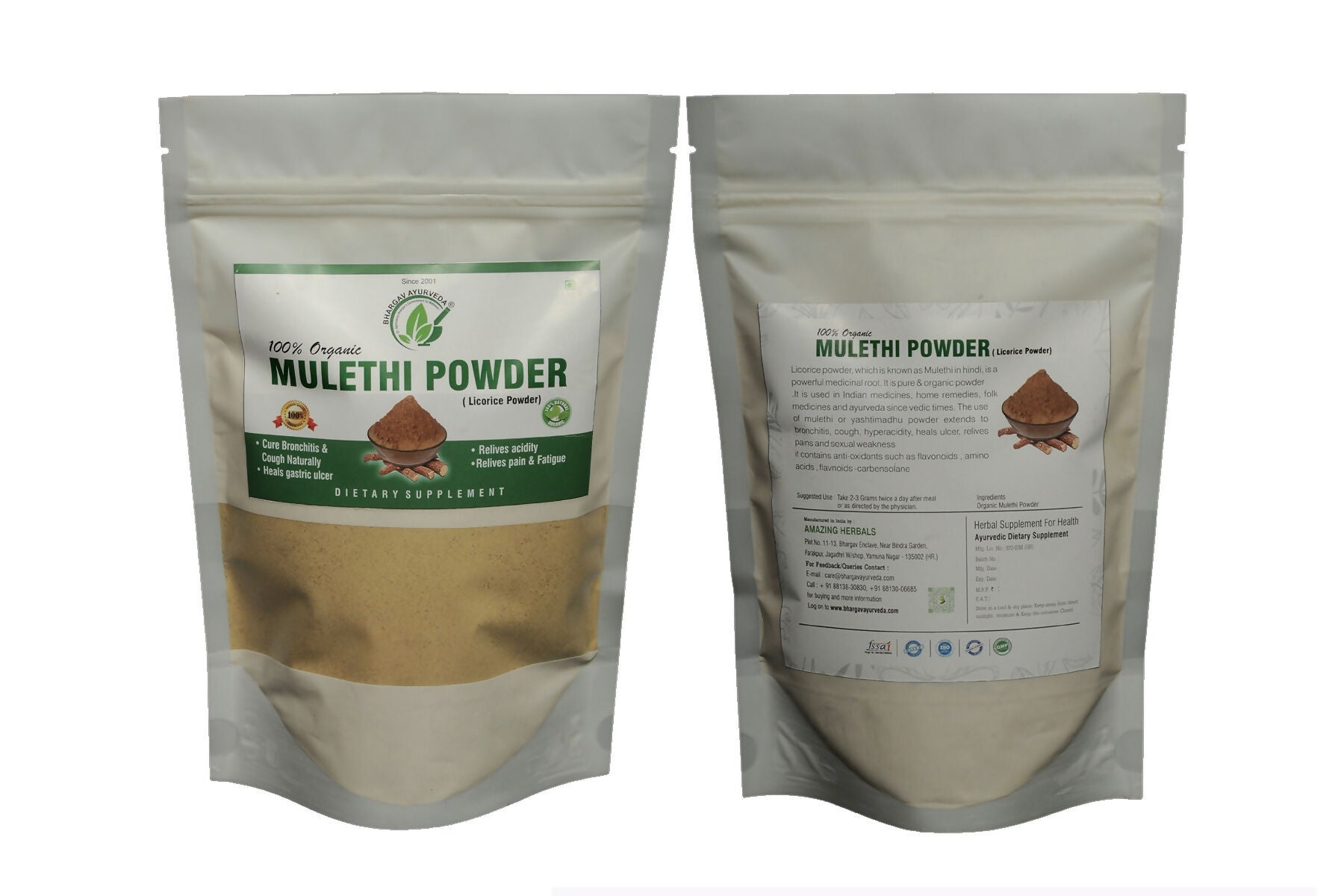 Dr.Bhargav’s Mulethi Powder | Grocsy