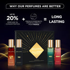 Bella Vita Organic All Star Long Lasting Perfume Gift Set For Man | Grocsy
