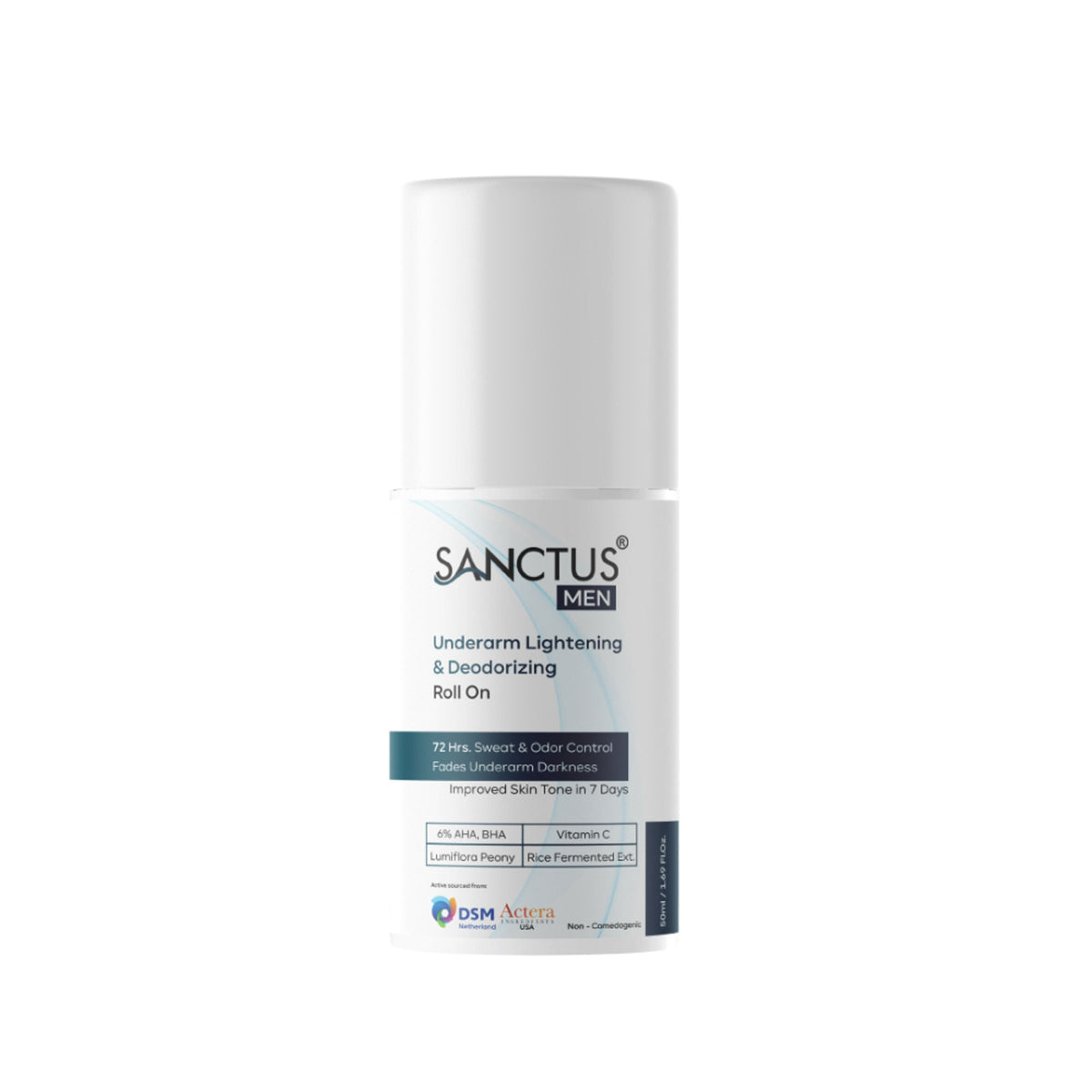 SANCTUS 6%AHA BHA Underarm Roll On For Men | Grocsy