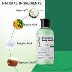 SANCTUS Exfoliating Body Wash Musk | Grocsy