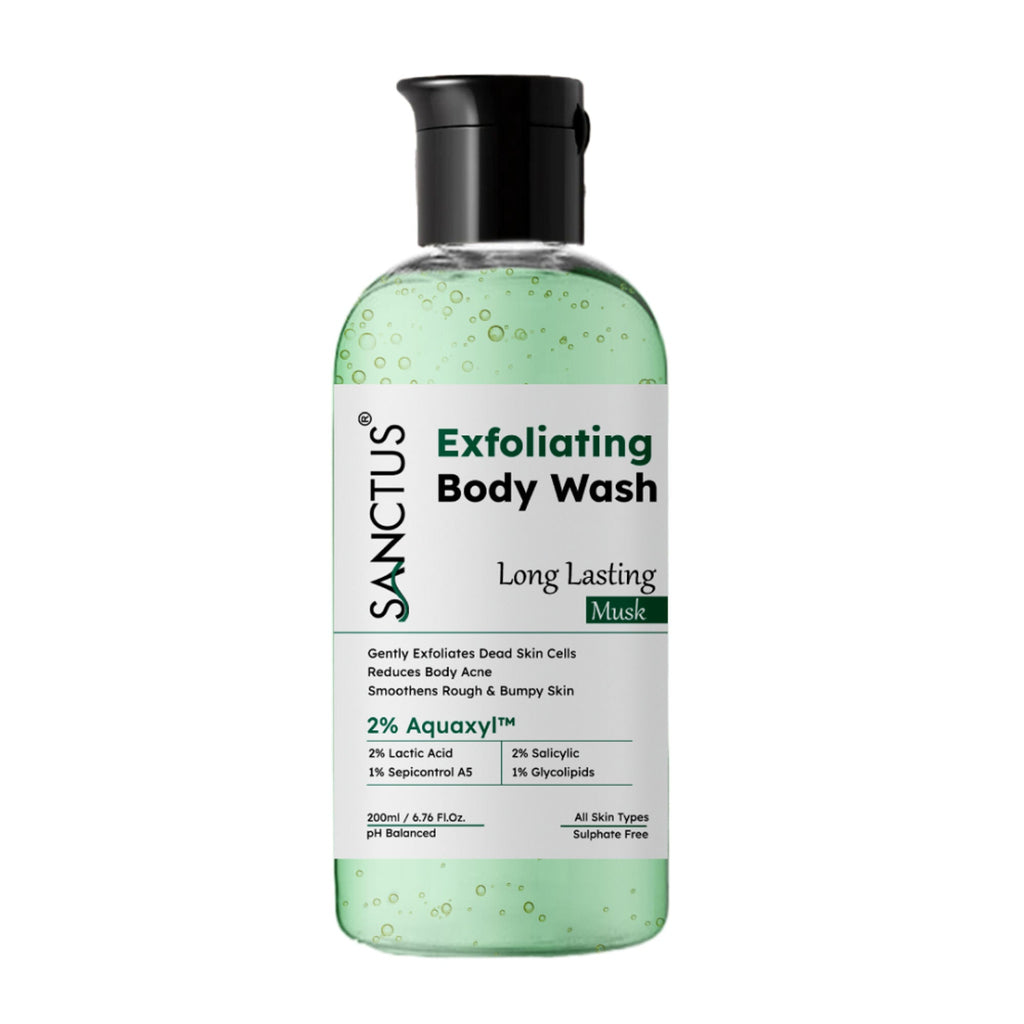 SANCTUS Exfoliating Body Wash Musk | Grocsy