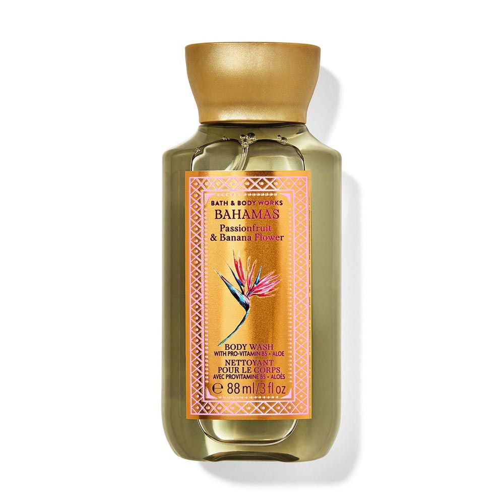 Bath & Body Works Passionfruit Banana Flower Travel Size Body Wash | Grocsy
