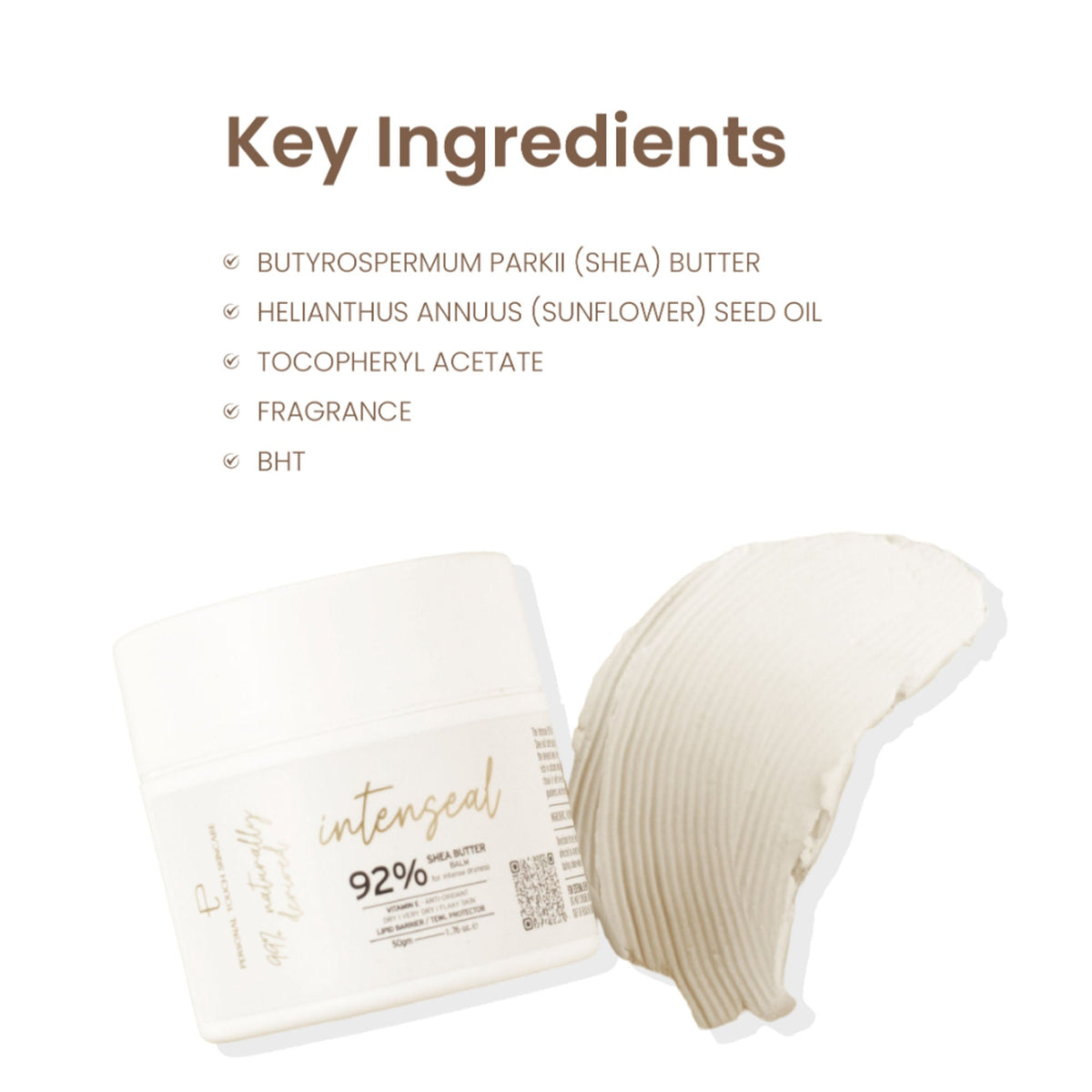 Personal Touch Skincare Intenseal Face & Body Balm For Extreme Dryness, Eczema, Psoriasis & Kid Safe | Grocsy