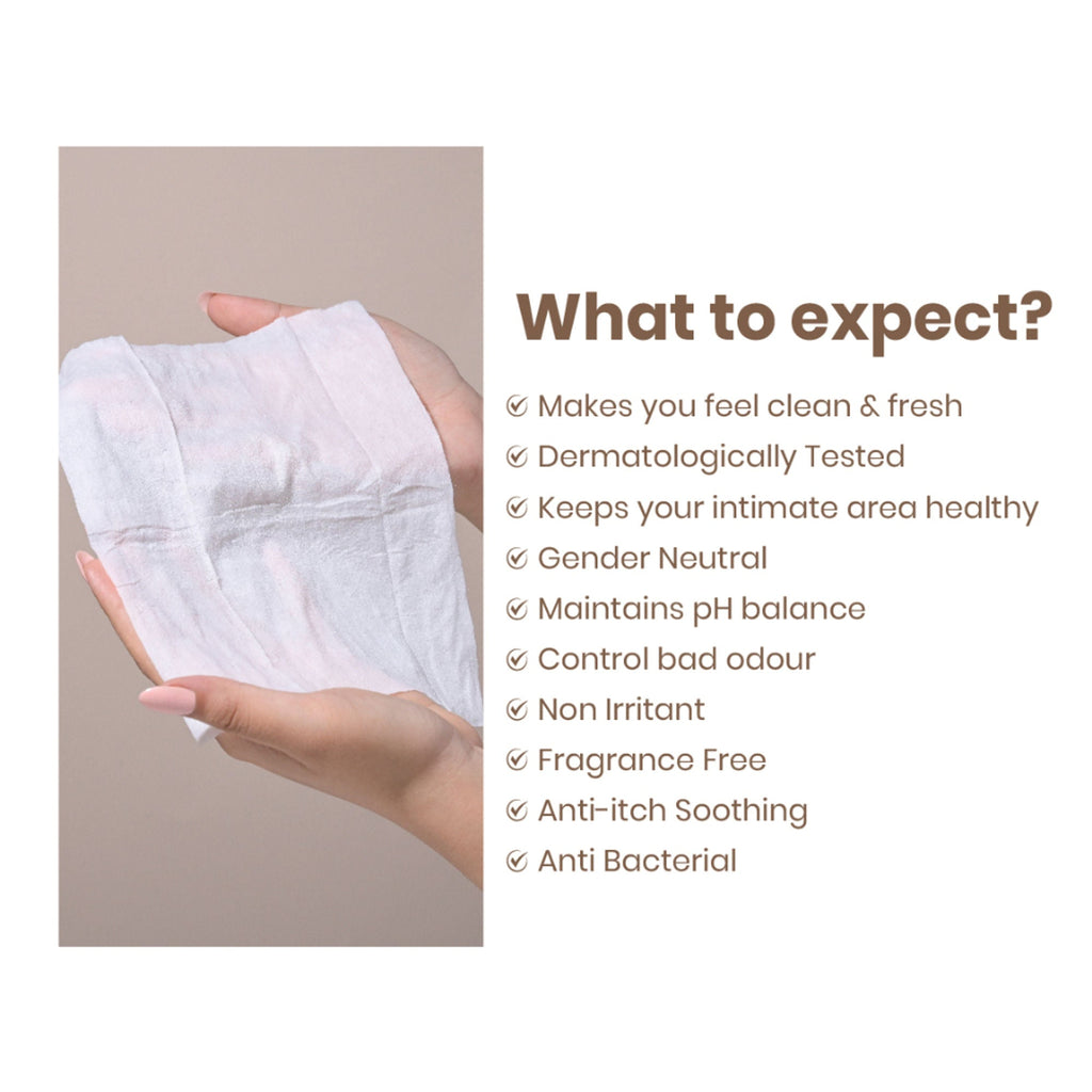 Personal Touch Skincare Skincare Intisafe Intimate Cleansing Wipes | Grocsy