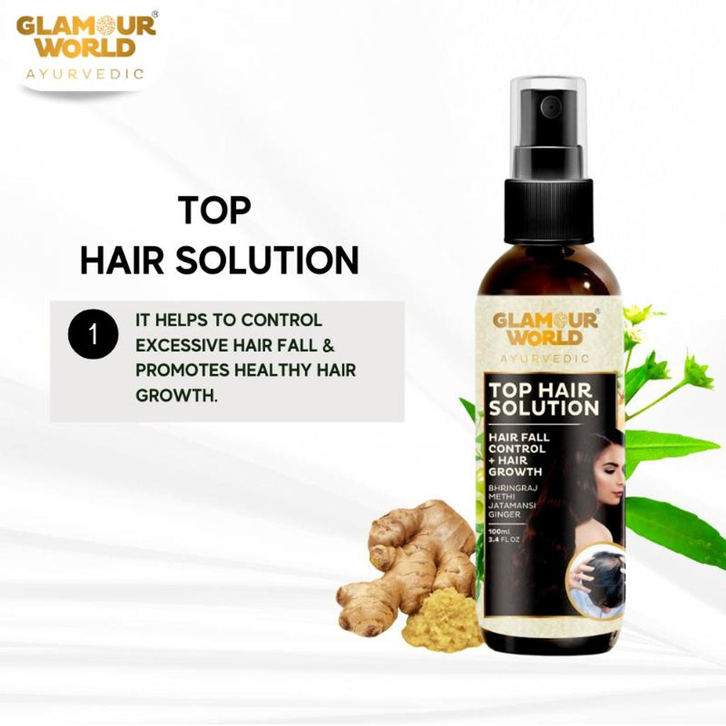 GLAMOUR WORLD AYURVEDIC Top Hair Solution | Grocsy