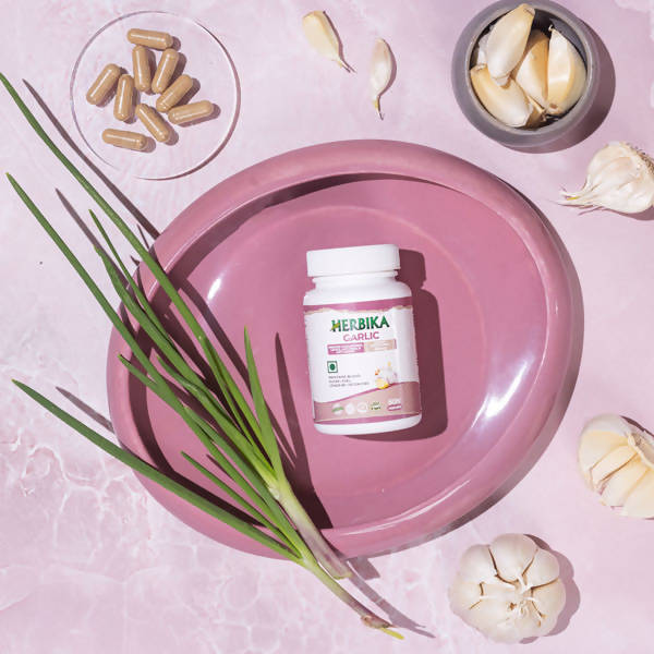 Herbika Garlic Capsules | Grocsy