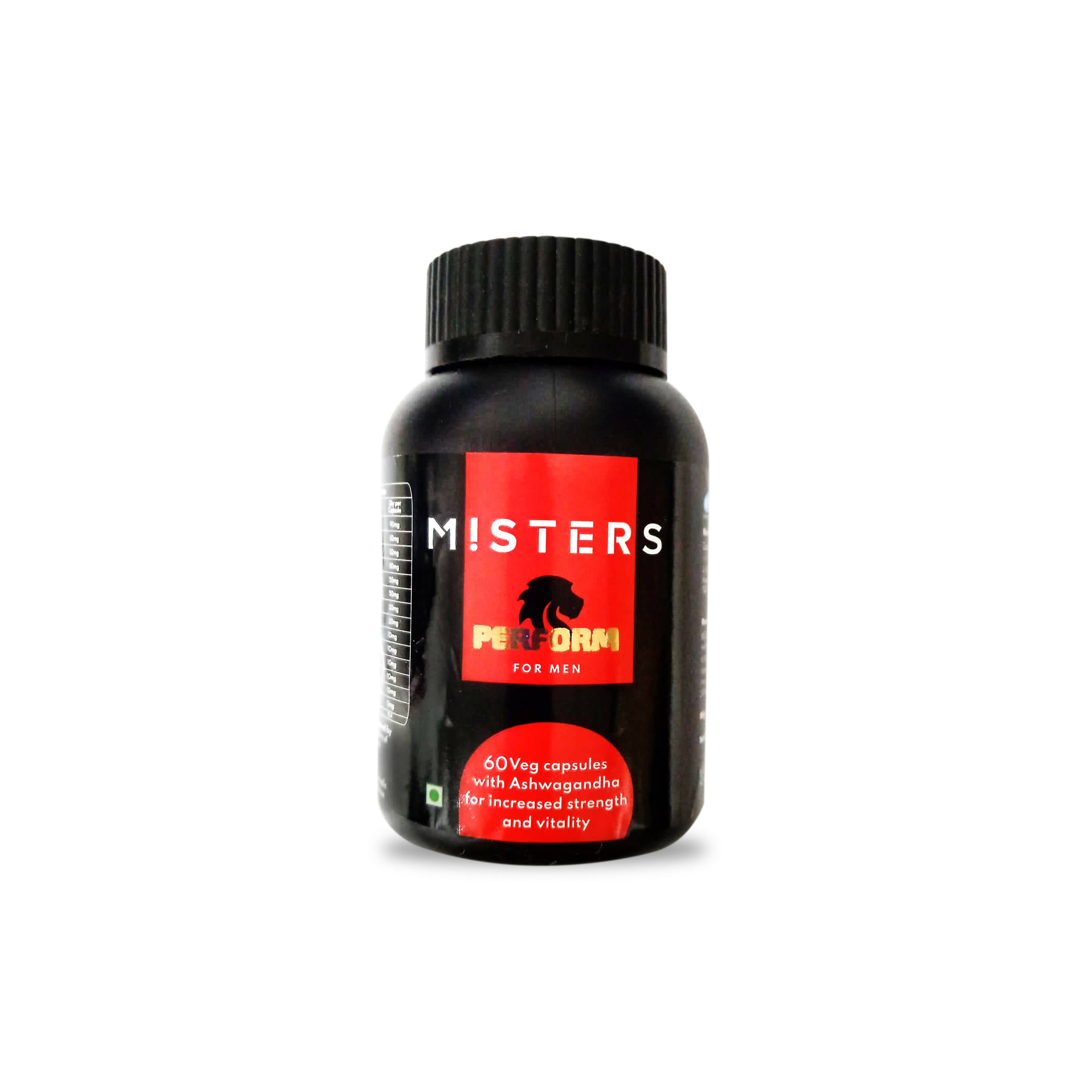 Misters Perform Capsules for Men | Grocsy