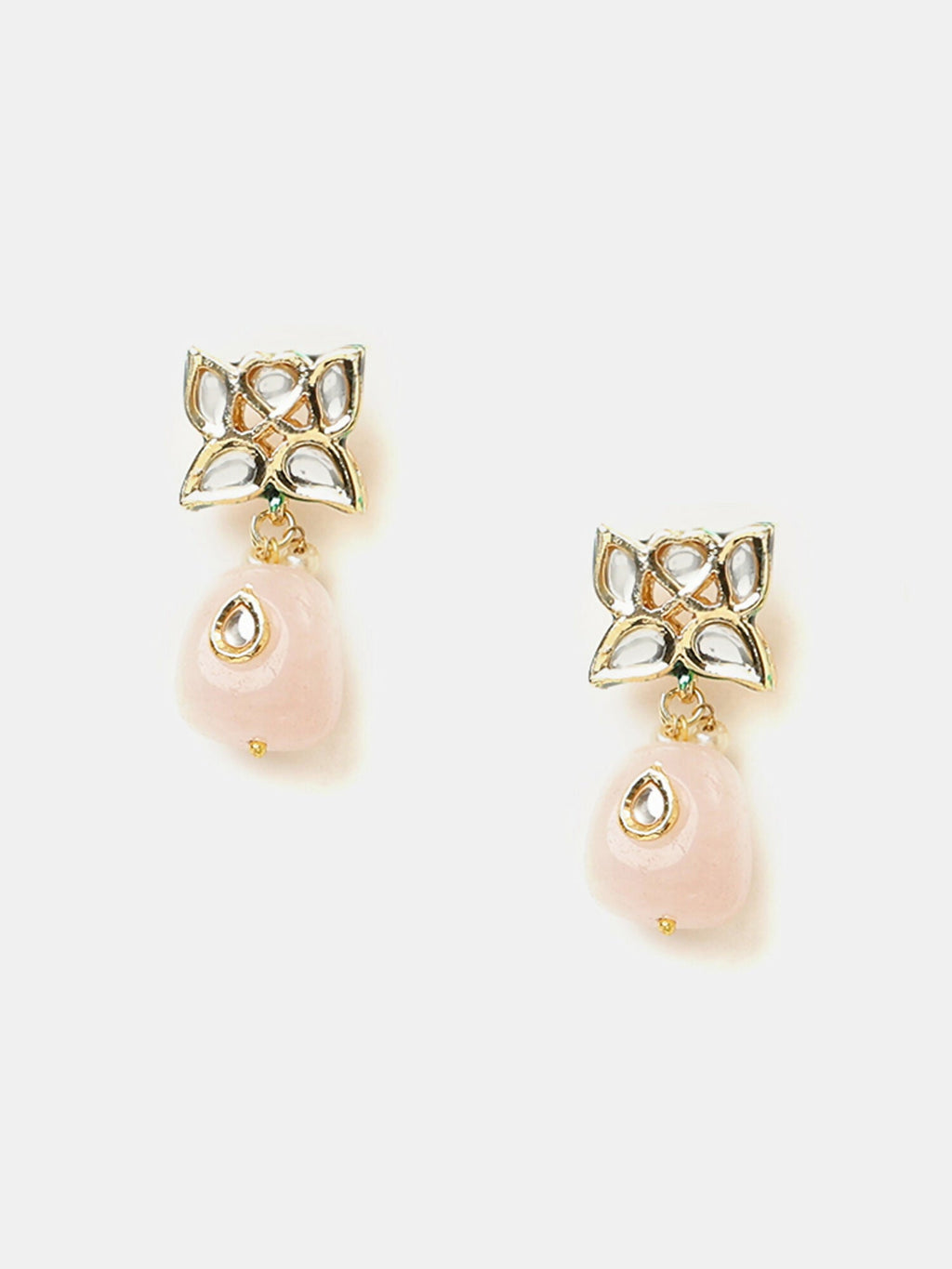Ruby Raang Gulnaar Necklace And Earrings Set | Grocsy