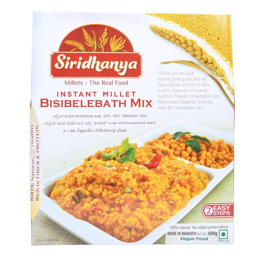 Siridhanya Instant Millet Bisibelebath Mix | Grocsy