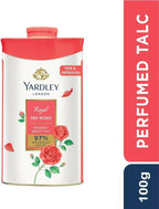 Yardley London Royal Red Rose Talc Powder For Women | Grocsy