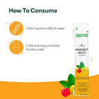 OZiva Plant Based Immunity Multivitamins Fizzy Drink Mix | Grocsy