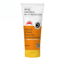 Dermistry Natural Mineral Sunscreen for Sensitive Skin & Children SPF 50 UVA UVB PA+++ Protection | Grocsy