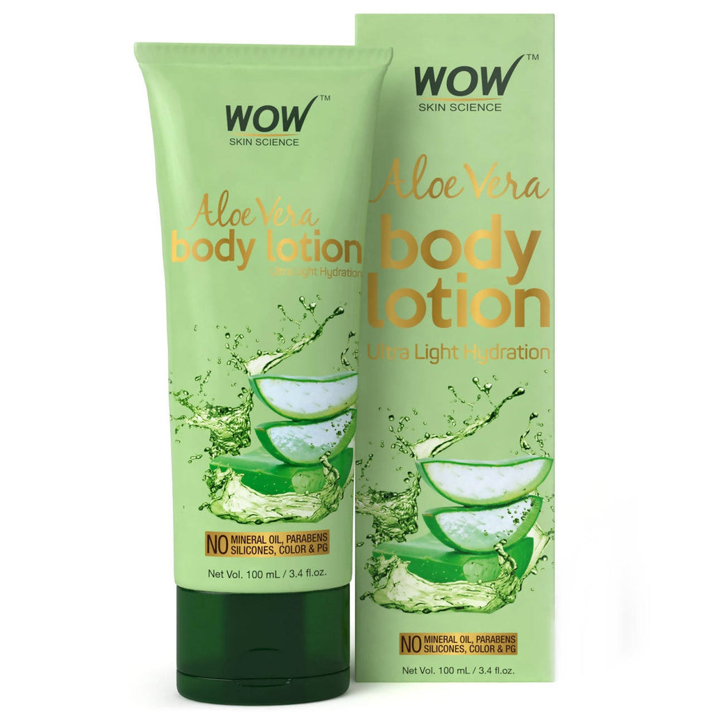 Wow Skin Science Aloe Vera Body Lotion | Grocsy
