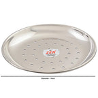 Jain Stainless Steel Idiappam Stand 5 Plates - Silver | Grocsy