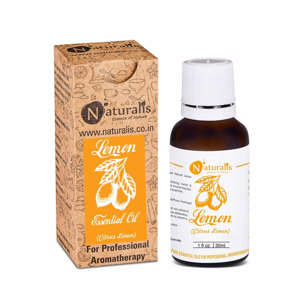 Naturalis Essence Of Nature Cold Pressed Lemon Essential Oil | Grocsy