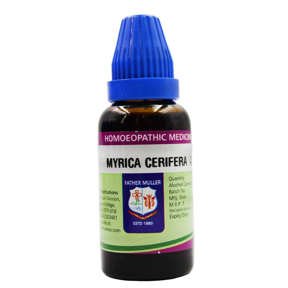 Father Muller Myrica Cerifera Mother Tincture Q | Grocsy